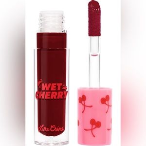 Brand new Lime Crime Wet Cherry Lip Gloss in Diet Cherry